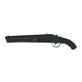 Fusil à Gaz 6mm Double Canon ABS Court - Puissance 350 fps