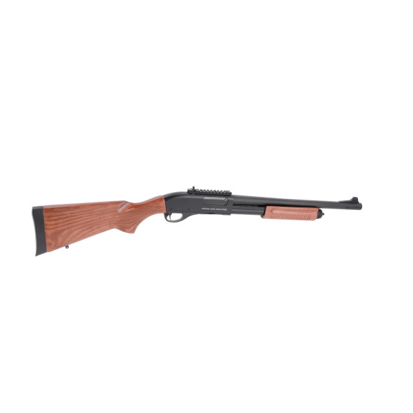 Fusil à pompe SA-VGS13 Vapor 6mm, bois/métal, green gas