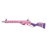 Réplique Levar 15 Pink 6mm : Modularité AR15, Green Gaz