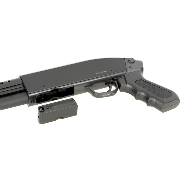 Fusil à pompe M500B 6mm : Réplique airsoft réaliste 330 fps