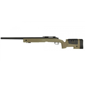 Réplique M40A3 6mm Spring Tan : Précision et Robustesse