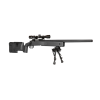 Réplique Sniper 6mm SA-S02 avec Lunette et Bipied Noir