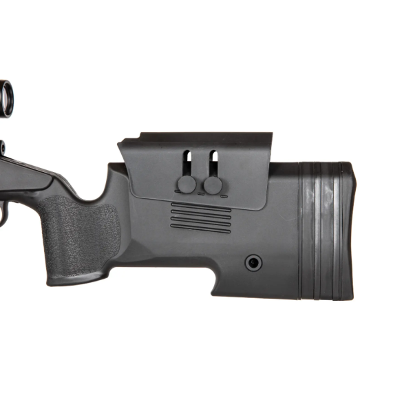 Réplique Sniper 6mm SA-S02 avec Lunette et Bipied Noir