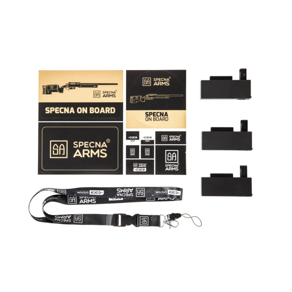 Réplique Sniper SA-S02 6mm Noire - Compatible VSR-10, Rails RIS