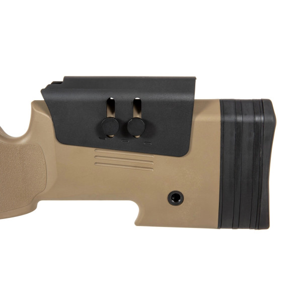 Réplique sniper SA-S02 Core 6mm avec lunette et bipied tan