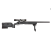 Réplique sniper SA-S02 Core 6mm avec lunette et bipied, 420 FPS