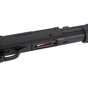 Fusil à pompe 6mm M56B : 3 canons, tir semi-auto, 0,78J