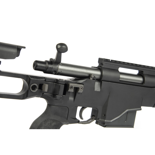 Réplique M40 A6 6mm Noir : Précision Bolt Action Gaz