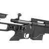 Réplique M40 A6 6mm Noir : Précision Bolt Action Gaz