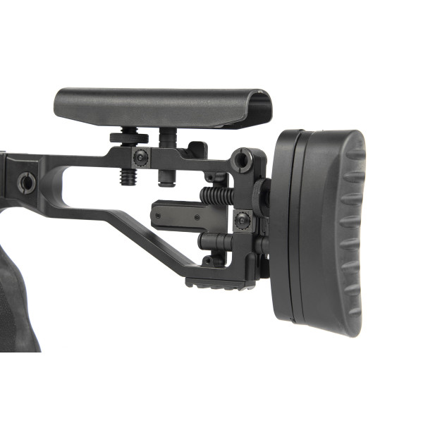 Réplique M40 A6 6mm Noir : Précision Bolt Action Gaz