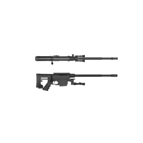 Réplique Sniper MSR-WR 6mm : Précision Spring, Crosse Repliable