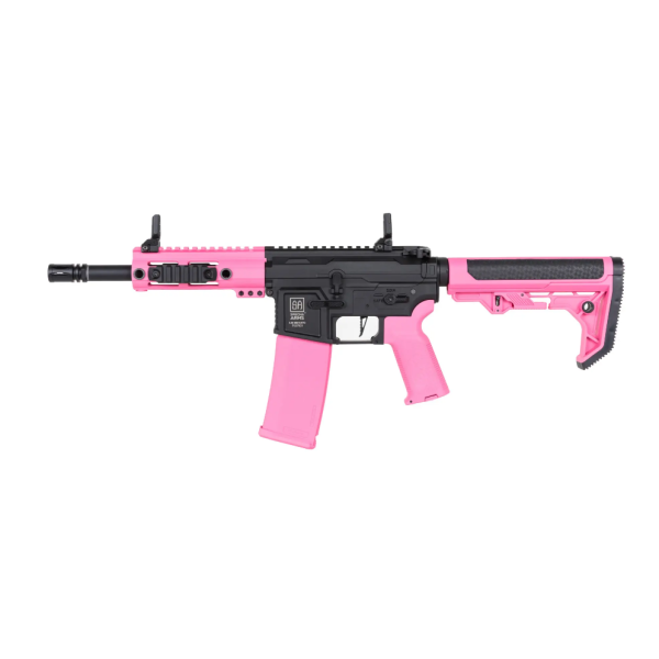 Réplique Airsoft M4 6mm SA-F04-RL Rose G2 - Légère et Maniable
