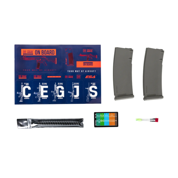 Réplique Airsoft 6mm SA-F04-RL : Électrique BLDC, Polymère Renforcé