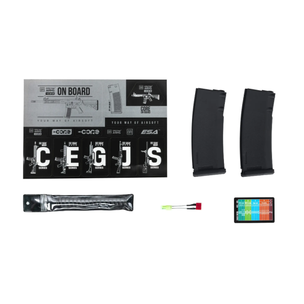 Réplique Airsoft SA-C23 HAL G2 Noire 6mm : Précision et Robustesse