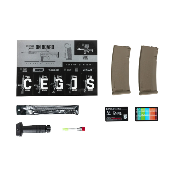 Réplique Airsoft SA-C19 DD MK18 6mm avec Système HAL™ Avancé
