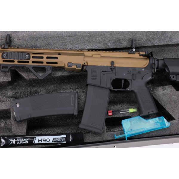 Réplique Airsoft SA-E23 HAL2 G2 Bronze 6mm - Précision et Connectivité