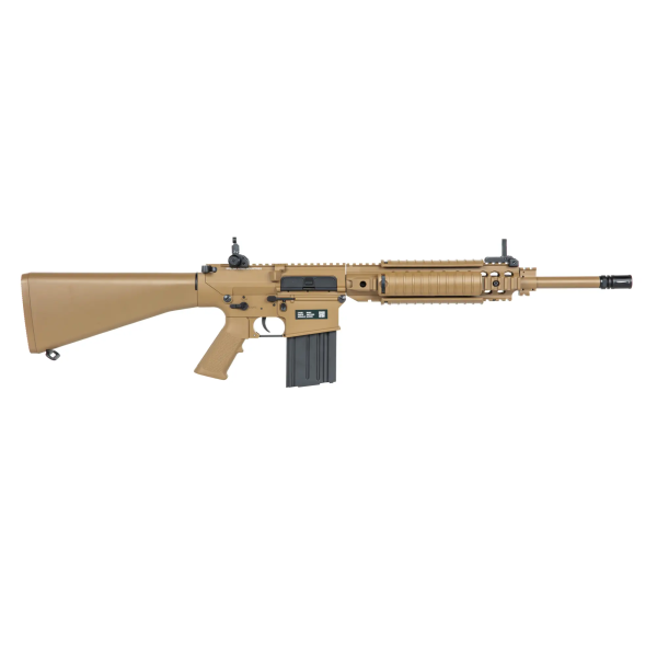 Réplique Airsoft SA-E37 Kestrel 6mm, Détente Binaire, Noire/Tan