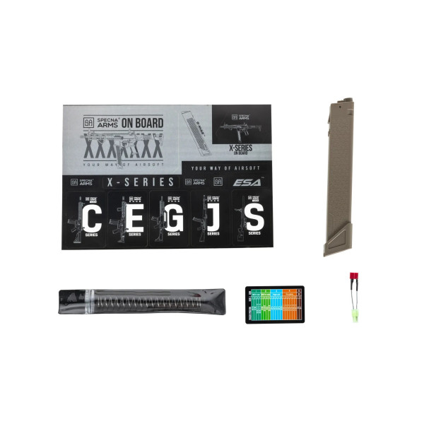 Réplique Airsoft SA-FX01 Flex HAL G2 Tan - Précision et Technologie