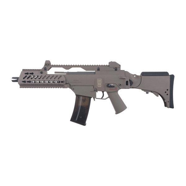 Réplique SA-G11V EBB 6mm Tan - 380 FPS, Keymod, Crosse Réglable