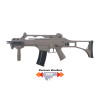 Réplique Airsoft SA-G12 EBB Tan 6mm - 380 FPS, Crosse Pliable