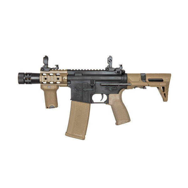 Réplique Airsoft SA-E10 PDW 6mm Tan - Gearbox ORION Robuste