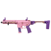 Réplique Airsoft FAR 9 Rose 6mm - Crosse Pliante & ETU Intégré