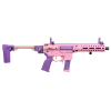 Réplique Airsoft FAR 9 Rose 6mm - Crosse Pliante & ETU Intégré