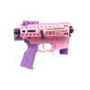 Réplique Airsoft FAR 9 Rose 6mm - Crosse Pliante & ETU Intégré