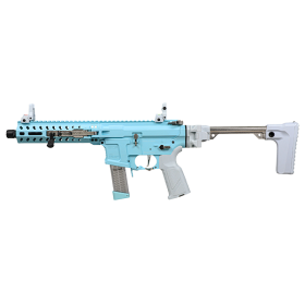 Réplique FAR 9 Macaron Blue 6mm : Compacte, CQB, ETU intégré