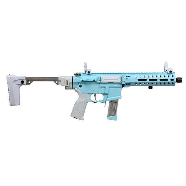 Réplique FAR 9 Macaron Blue 6mm : Compacte, CQB, ETU intégré