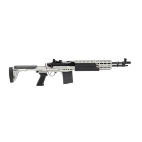 Réplique Airsoft HBA S ETU Silver 6mm - Fidélité et Modularité