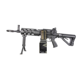 CM16 LMG Camo 6mm : Polyvalence avec Chargeur Drum 2400 Billes
