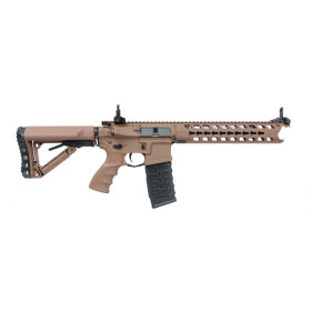 Réplique Airsoft GC16 Predator 6mm - Métal, ETU V2, Coyote Brown