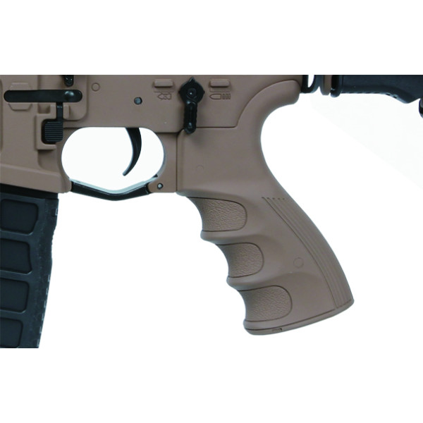 Réplique Airsoft GC16 Predator 6mm - Métal, ETU V2, Coyote Brown