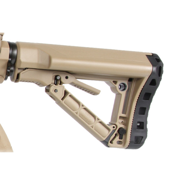 Réplique Airsoft CM16 LMG Tan 6mm : Polyvalence et 2400 billes