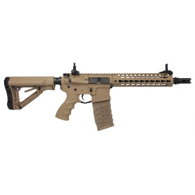 Réplique Airsoft CM16 SRS Tan 6mm - Gearbox Métal & ETU Programmable