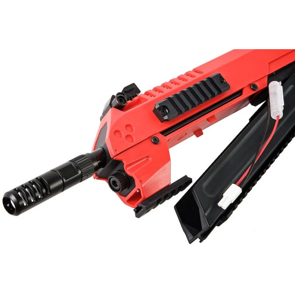 Réplique Airsoft XR5 SLLS Aether Rouge 6mm - Mosfet AETHER intégré