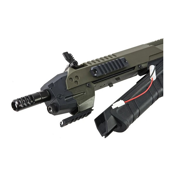 Réplique Airsoft XR5 SLLG Aether 6mm - Gris, Mosfet Medusa