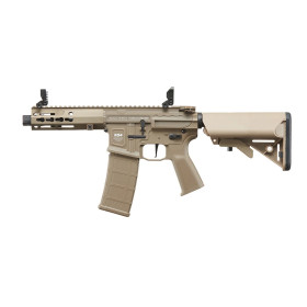 Réplique Airsoft XQ4 QRF Medusa Tan 6mm - 380 FPS, Bluetooth