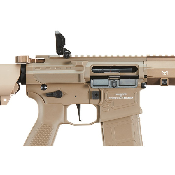 Réplique Airsoft XQ4 QRF Medusa Tan 6mm - 380 FPS, Bluetooth