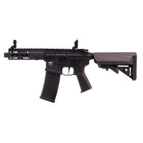 Réplique Airsoft XQ4 QRF Medusa BK 6mm - 380 FPS, M-LOK, Bluetooth
