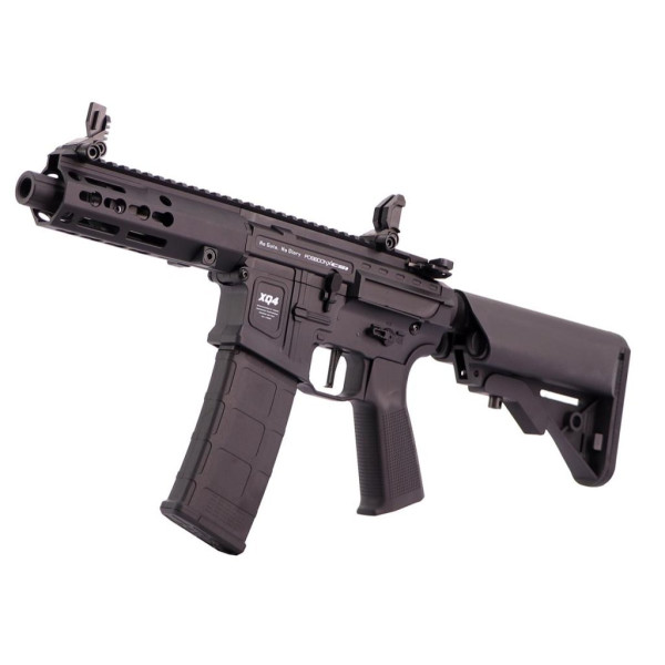 Réplique Airsoft XQ4 QRF Medusa BK 6mm - 380 FPS, M-LOK, Bluetooth