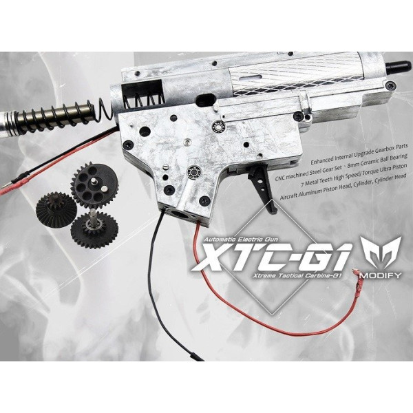 Réplique Airsoft XTC G1 AEG 6mm MODIFY - Aluminium CNC, Keymod