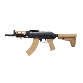 Réplique AK74 U Tactical Tan 6mm BOLT - Réalisme et Recul B.R.S.S