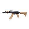Réplique AK74 U Tactical Tan 6mm BOLT - Réalisme et Recul B.R.S.S