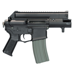 Réplique Longue AM03 6mm Noire : Compacte, 1 Joule, M4 Compatible