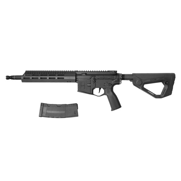 Réplique Airsoft H15 Carbine 6mm Noire - 1.6J, AR-15 Hybride