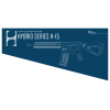 Réplique H15 CQB 6mm Noire : Puissance 1.6j, 422 fps