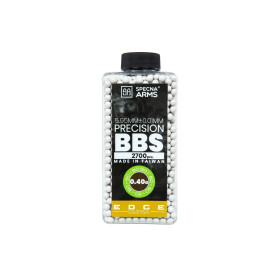 Billes Bio 0.40g Specna Arms CORE™ - 2700 unités, Hi-Cap & Green Gas