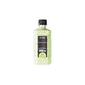 Billes Airsoft Bio 0.25g Traçantes Vertes - Bouteille 2500